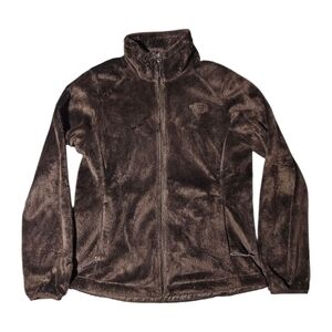 The North Face Osito Fleece Zip Jacket With Pockets Full Sherpa Women Large Soft